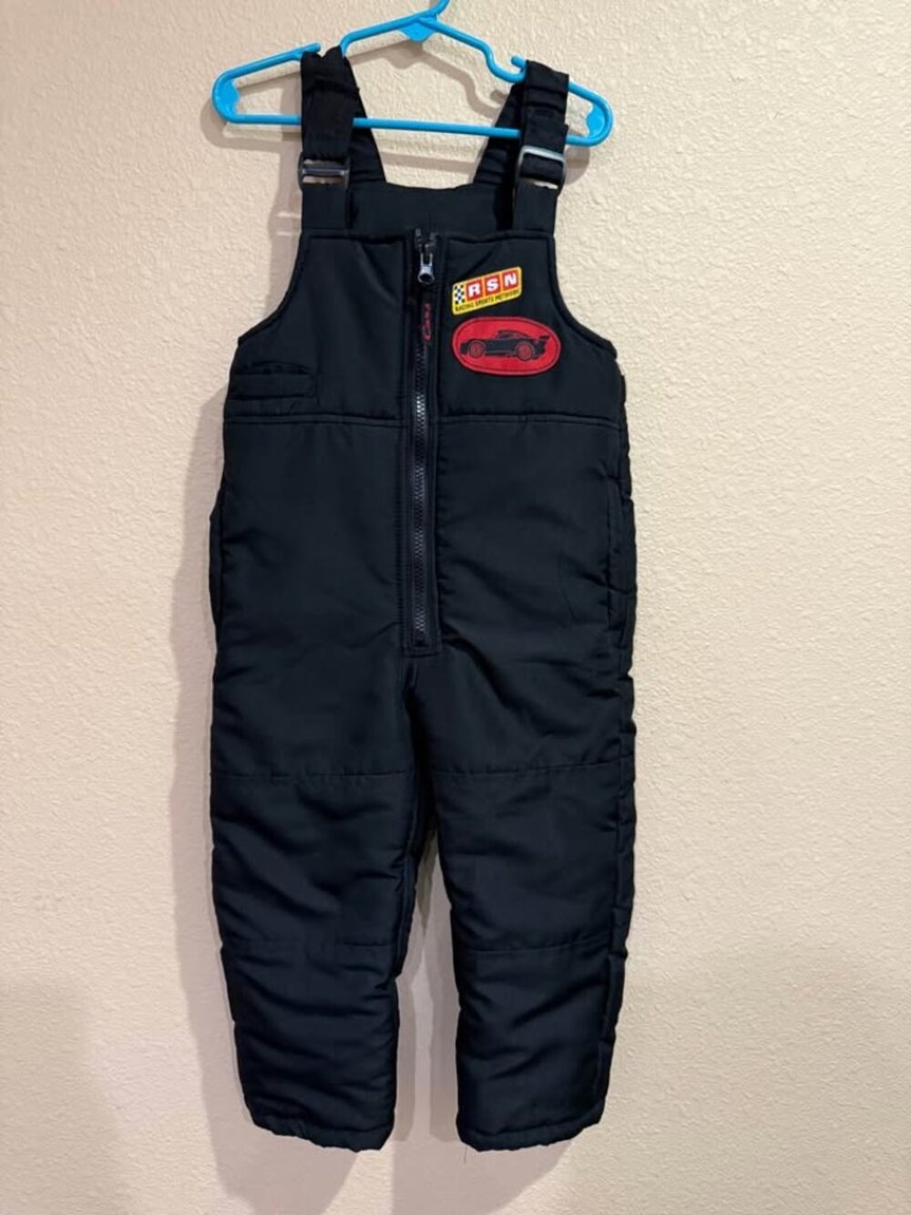 Disney Cars 3T snow bibs